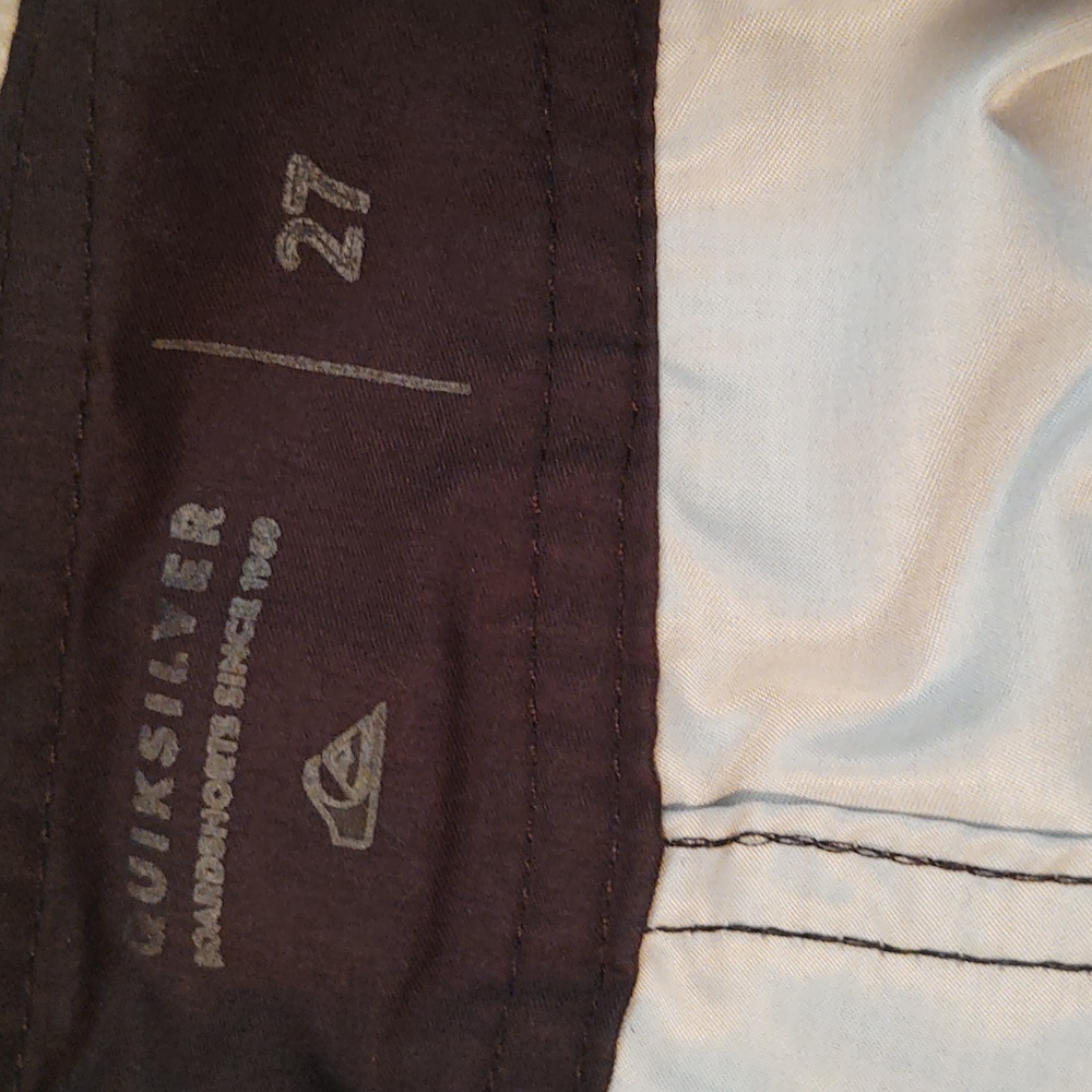 Bundle Of 2 USED Quiksilver Board Shorts Size XS/27 - Picture 9 of 16
